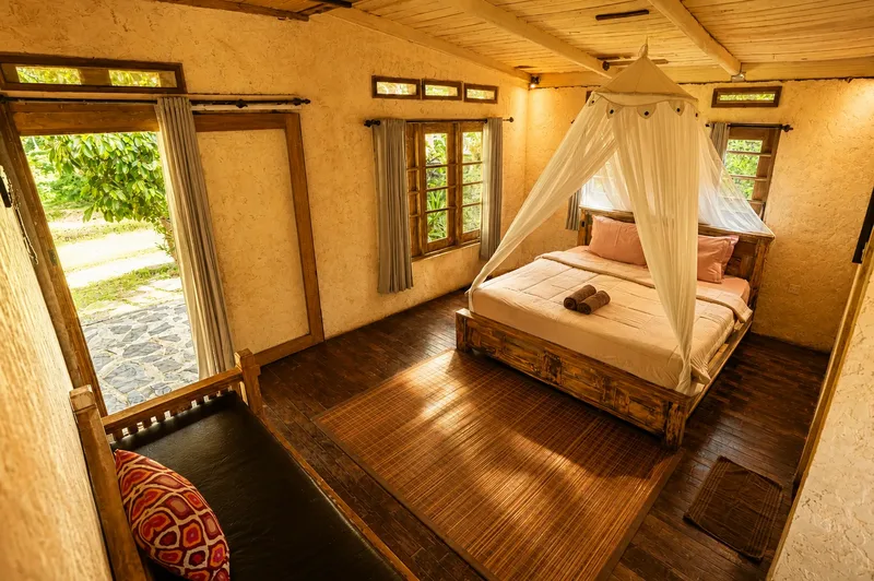 Second bedroom in the 2-Bedroom Villa