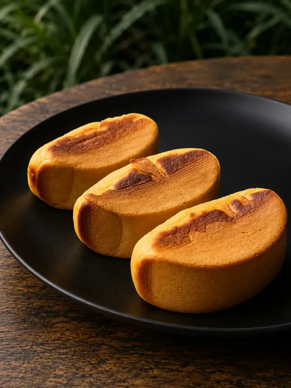 Traditional Indonesian Pukis cakes at Oemah Tepi Sawah