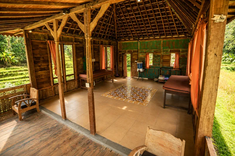 Yoga Studio viewed from the terrace